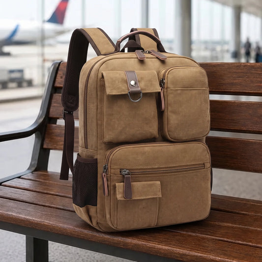 CANVAS LAPTOP BACKPACK