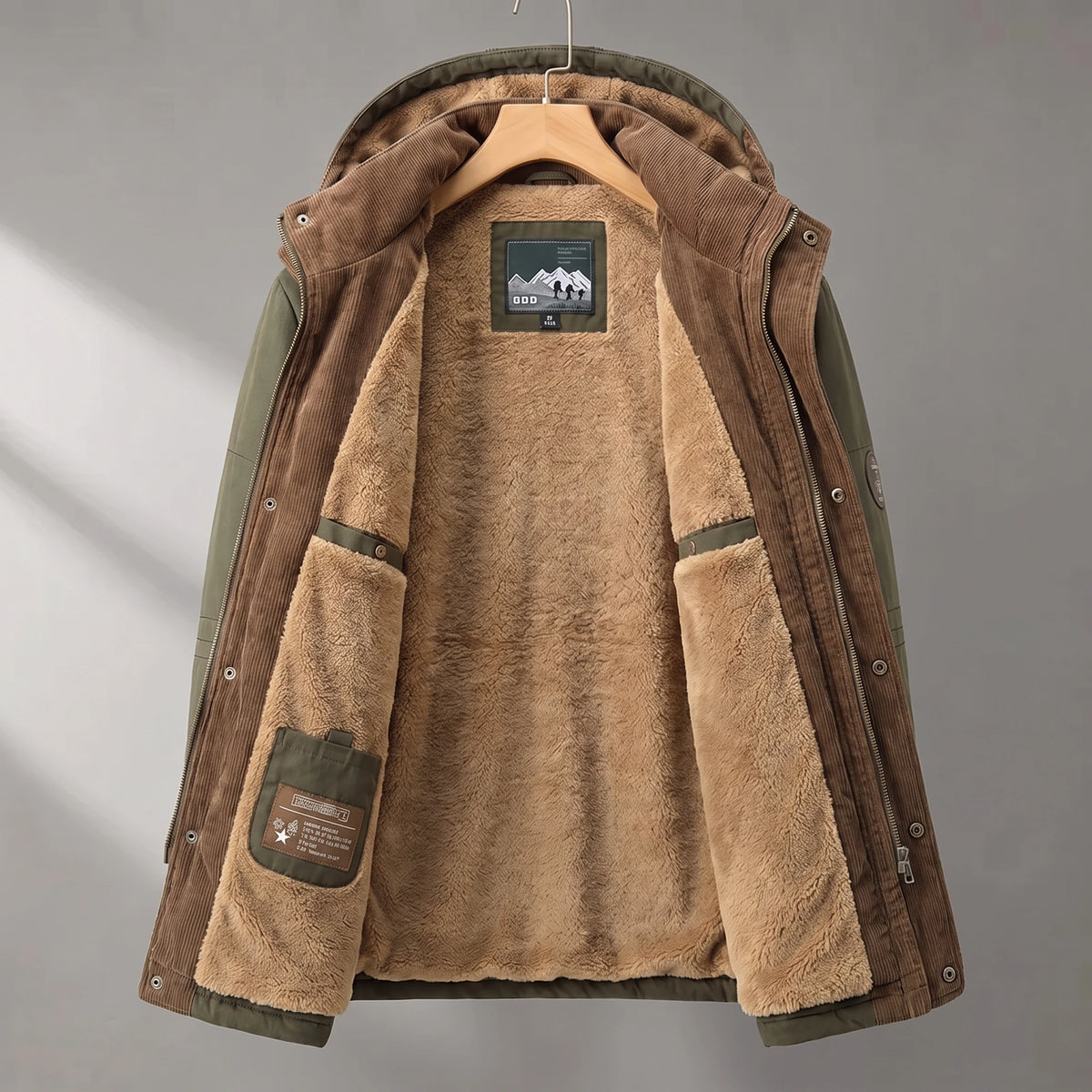 HOODED WINTER PARKA