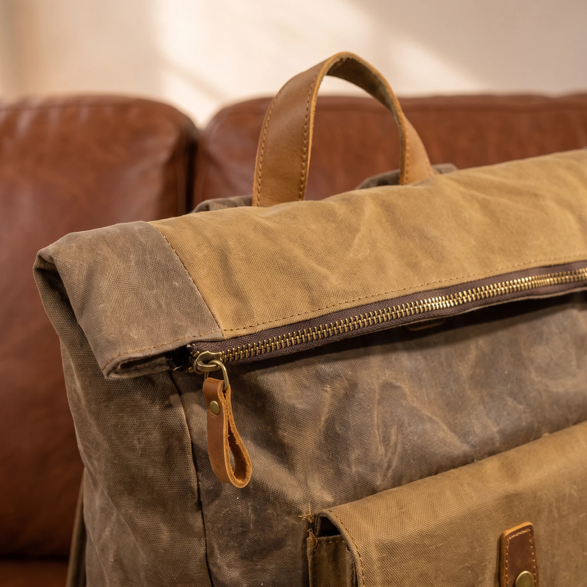 BUCKLE STRAP BACKPACK