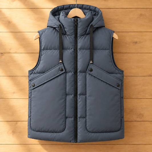WINTER HOODED VEST
