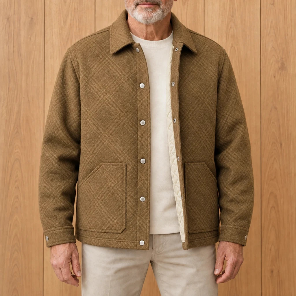 QUILTED LINED JACKET