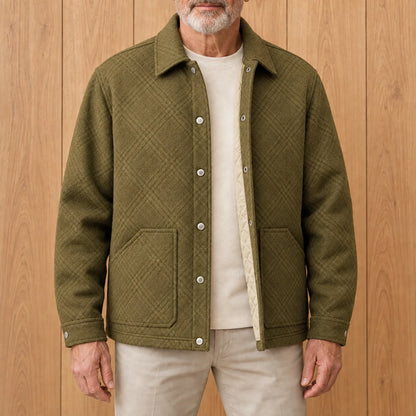 QUILTED LINED JACKET