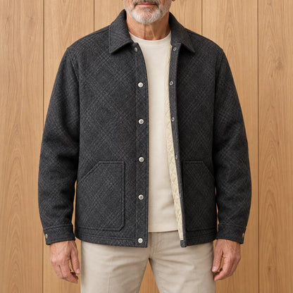 QUILTED LINED JACKET