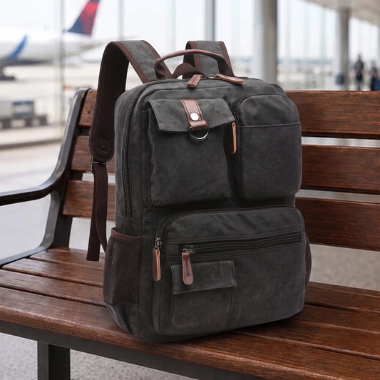CANVAS LAPTOP BACKPACK