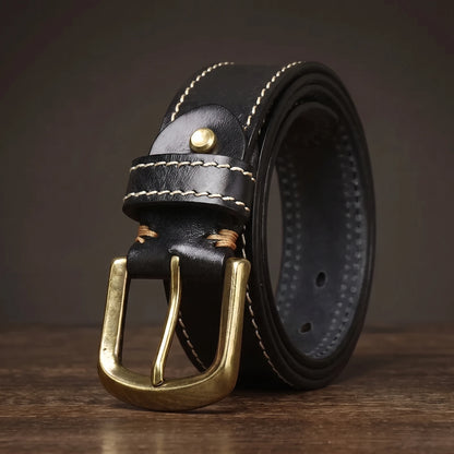 VINTAGE COWHIDE BELT