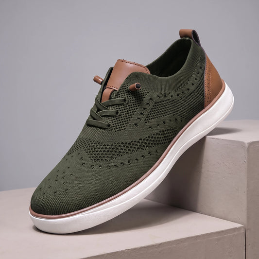 BROGUE KNIT SNEAKERS