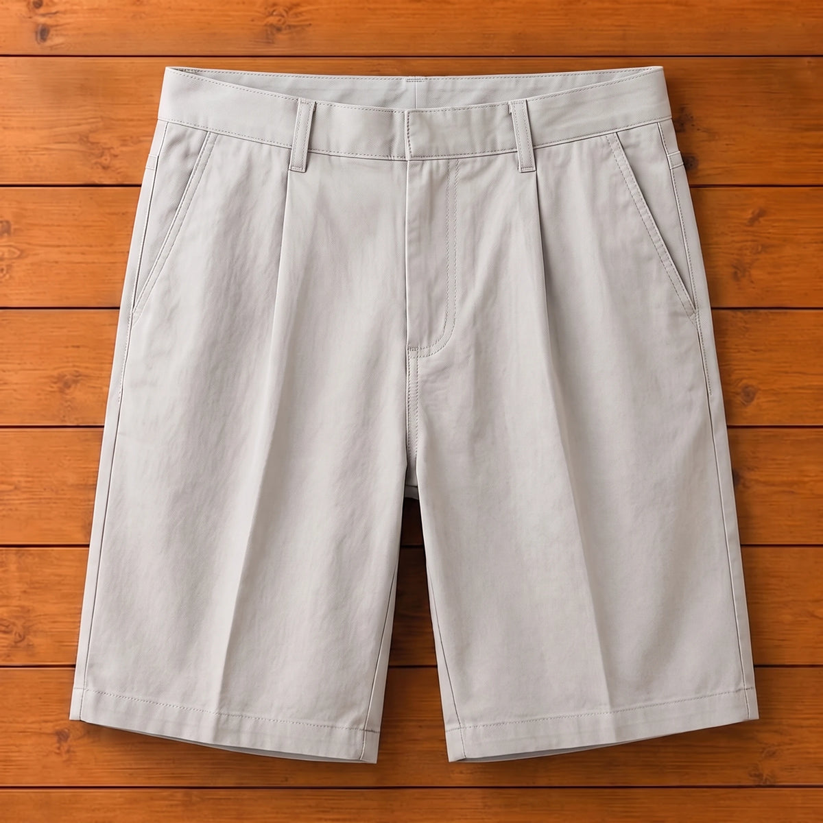 PLEATED SUMMER SHORTS