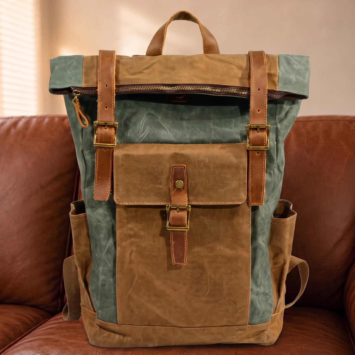 BUCKLE STRAP BACKPACK