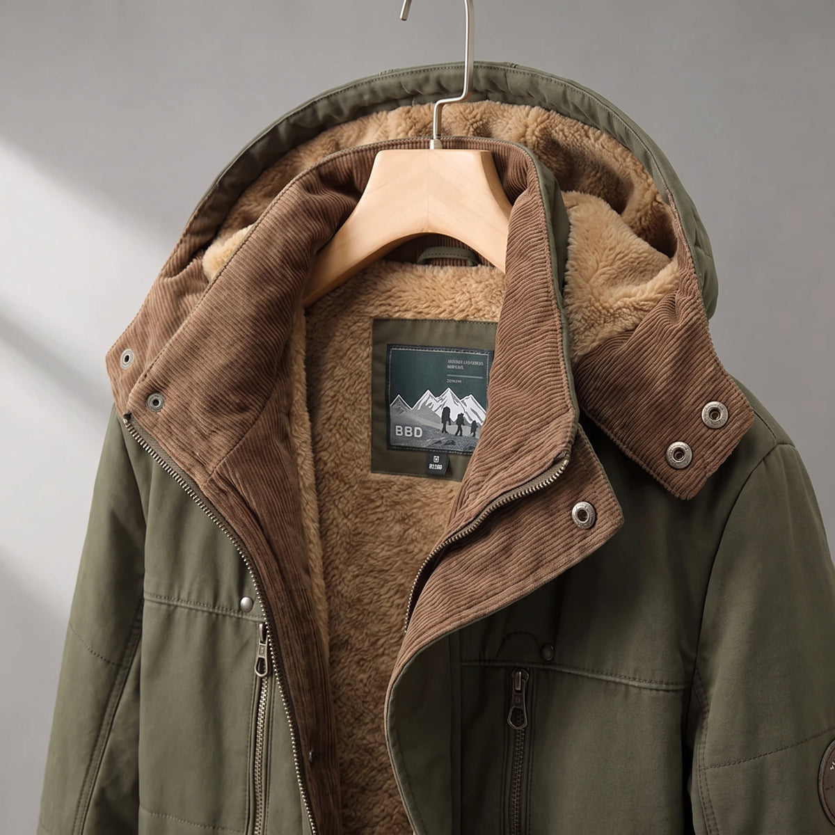 HOODED WINTER PARKA