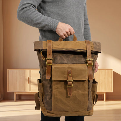 BUCKLE STRAP BACKPACK