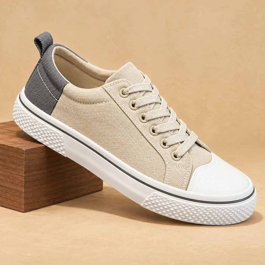 BREATHABLE CANVAS SNEAKERS