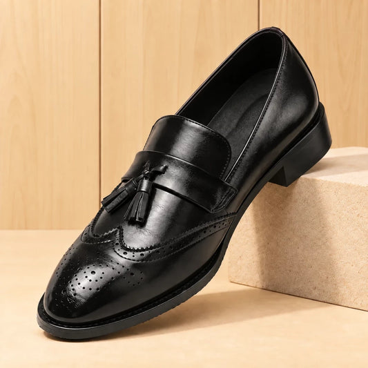 TASSEL BROGUE LOAFERS
