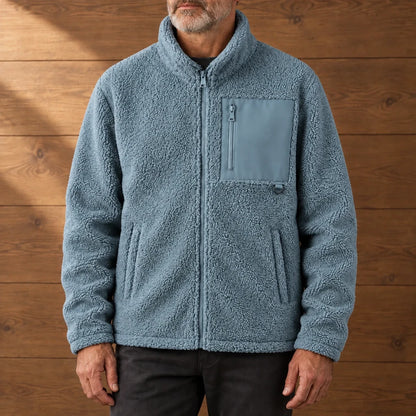 BRUSHED ZIP FLEECE