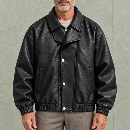 FAUX LEATHER JACKET
