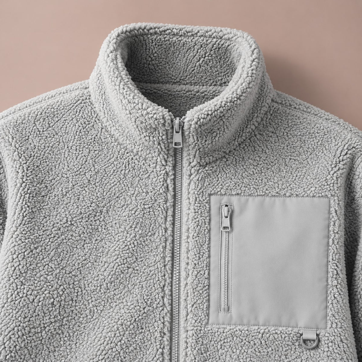BRUSHED ZIP FLEECE