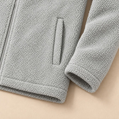 BRUSHED ZIP FLEECE