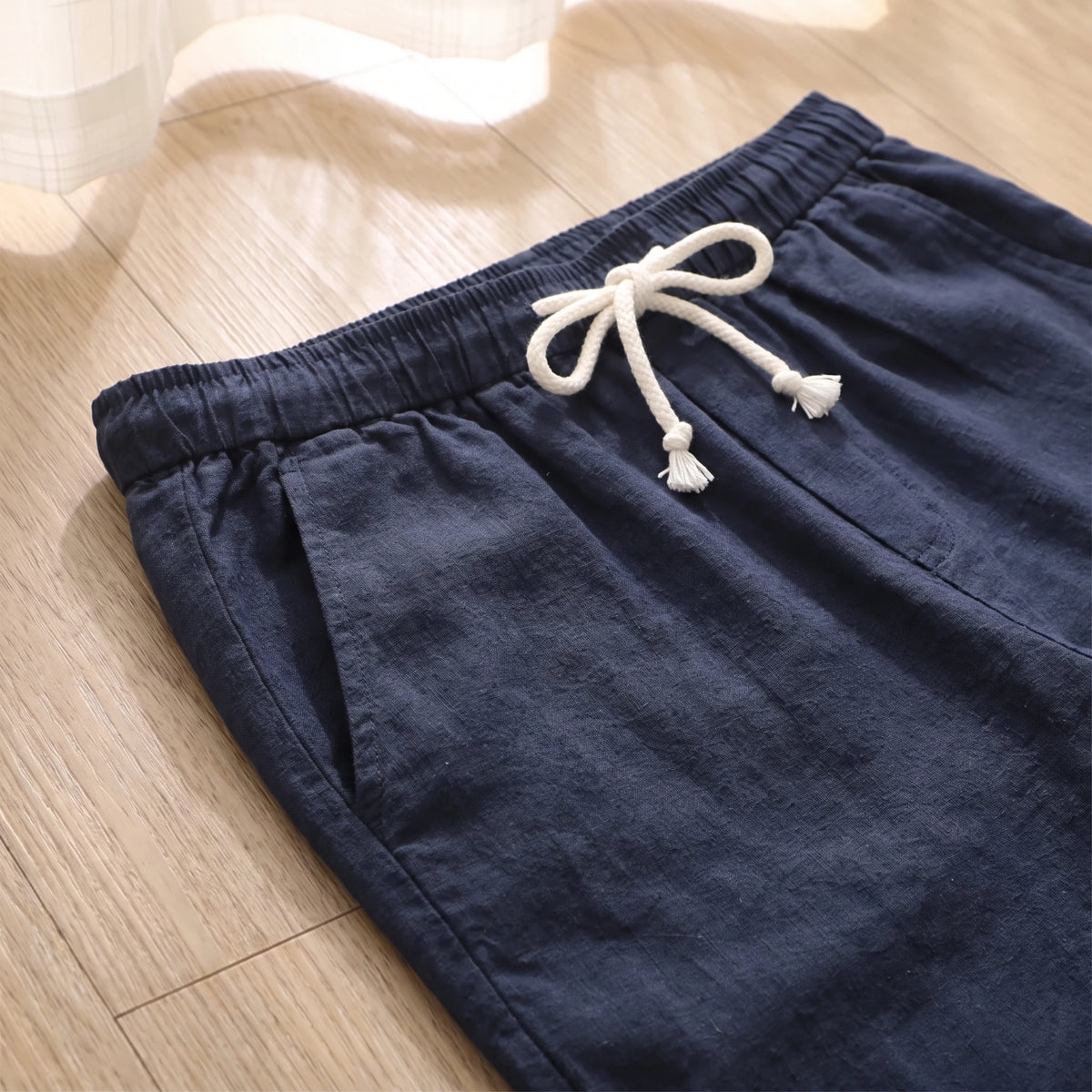TEXTURED SUMMER SHORTS