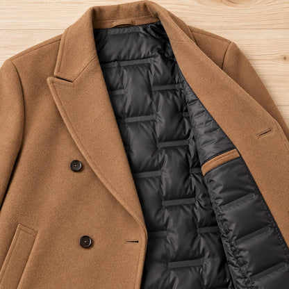LONG WOOL OVERCOAT