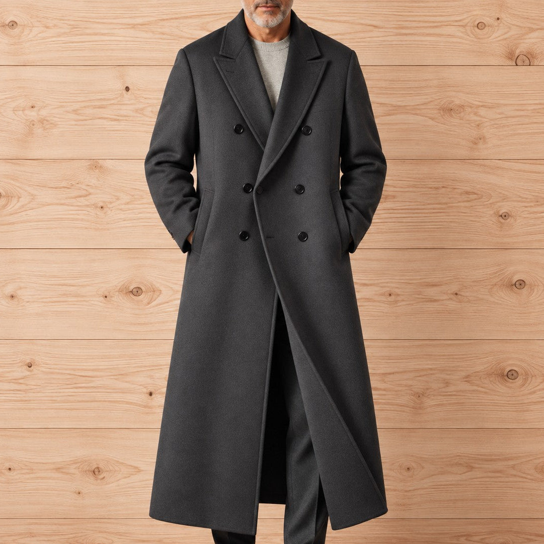 LONG WOOL OVERCOAT