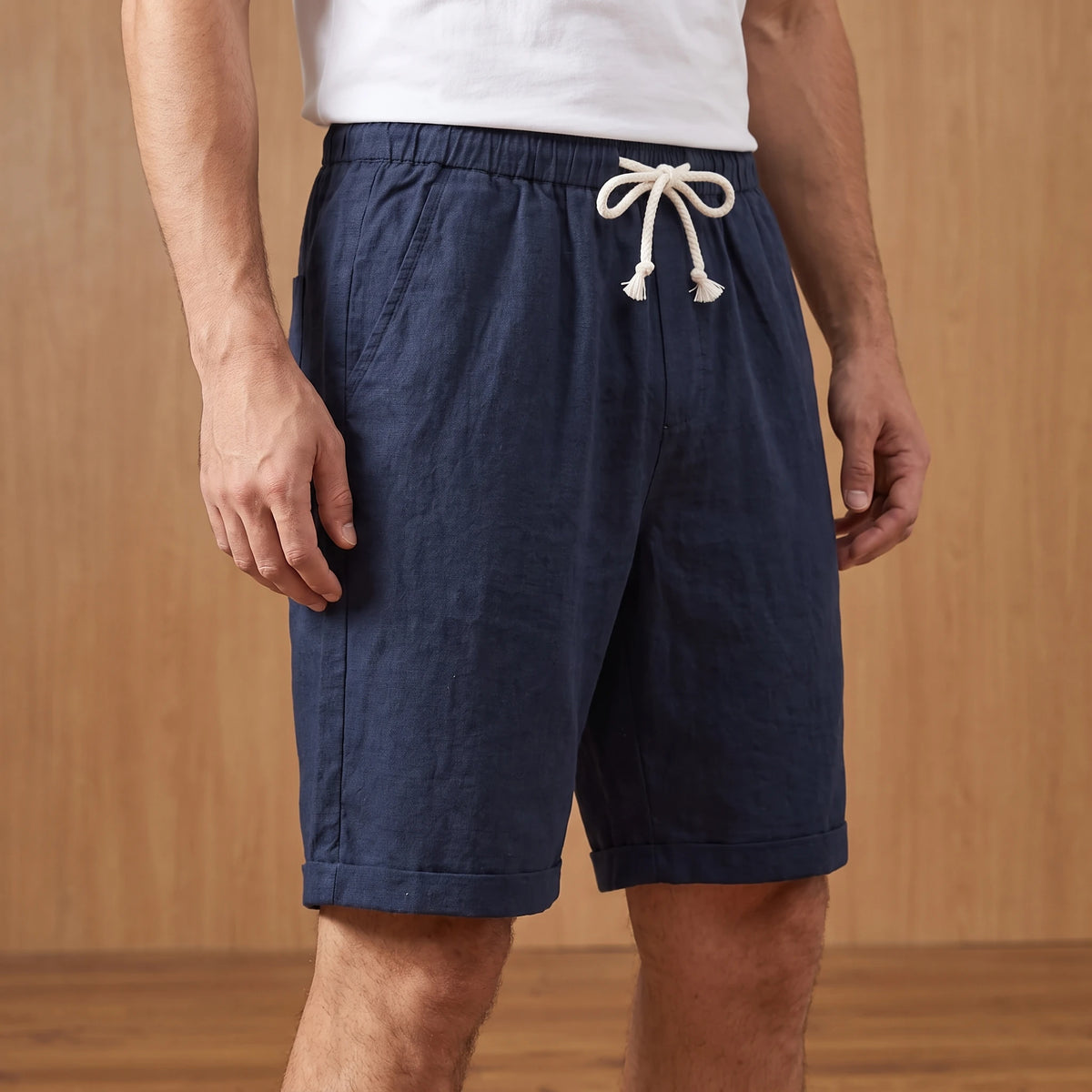 TEXTURED SUMMER SHORTS
