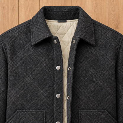 QUILTED LINED JACKET
