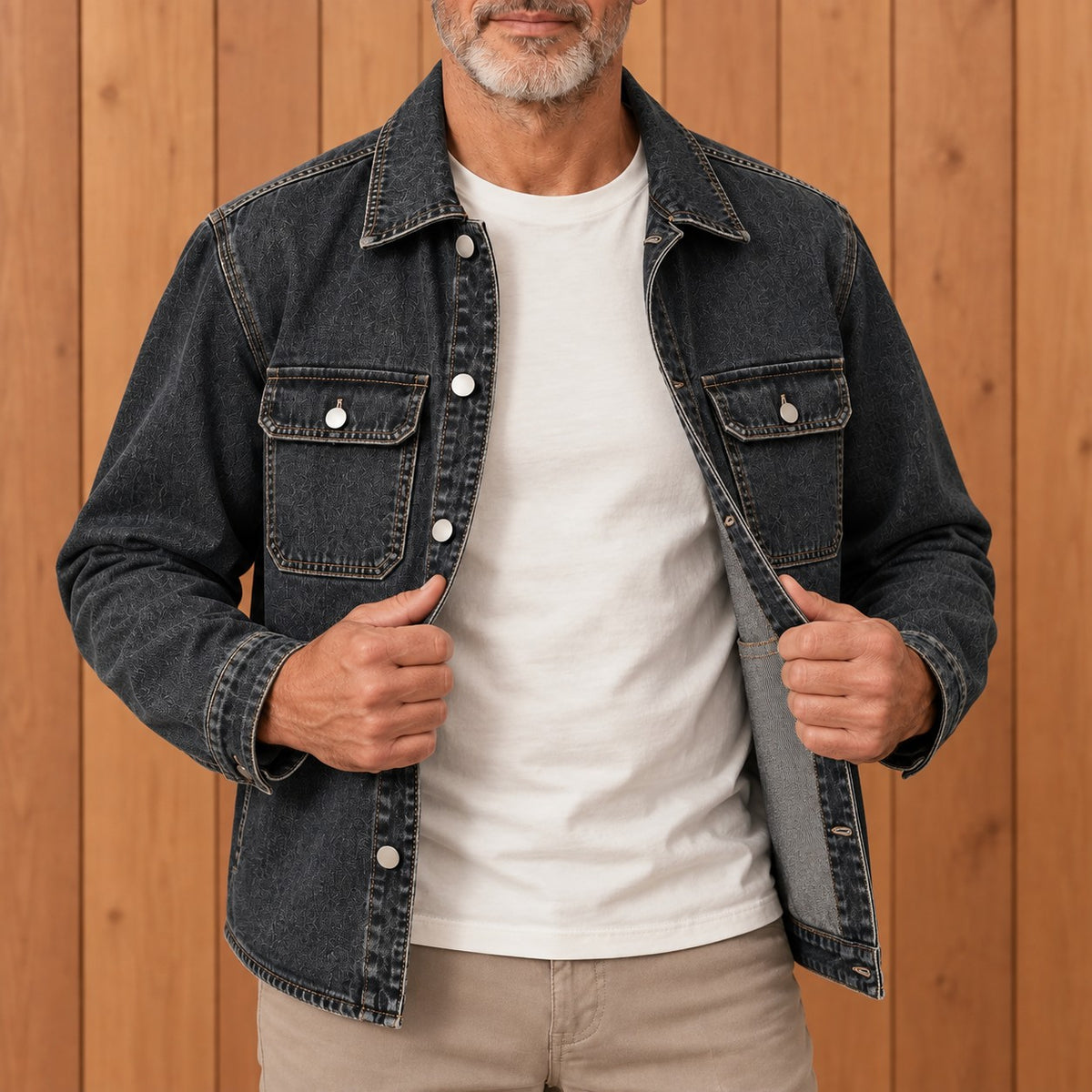 TWILL DENIM JACKET