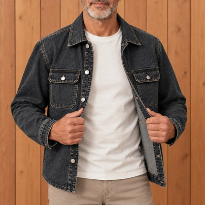 TWILL DENIM JACKET