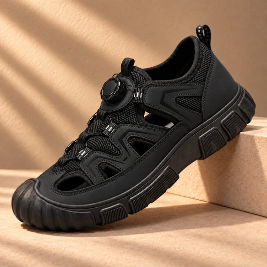CLOSED TOE SANDALS