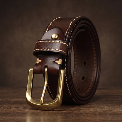 VINTAGE COWHIDE BELT
