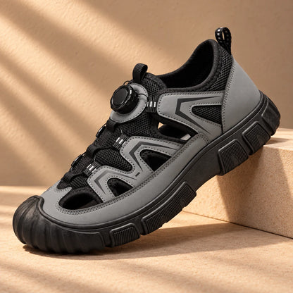 CLOSED TOE SANDALS