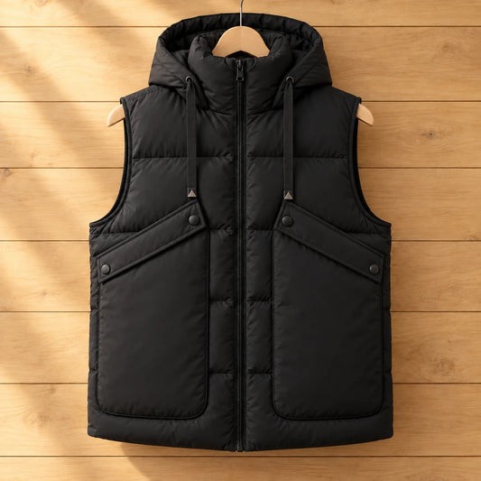 WINTER HOODED VEST