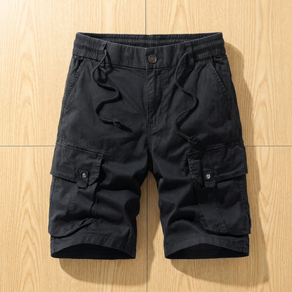 UTILITY POCKET SHORTS Black