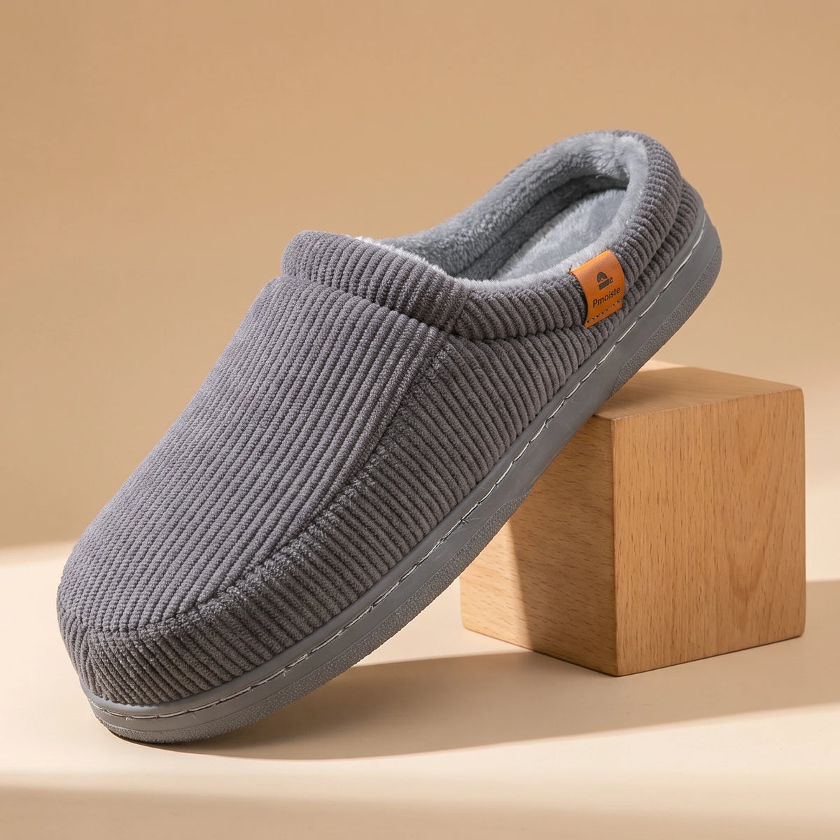CUSHION COMFORT SLIPPERS Grey
