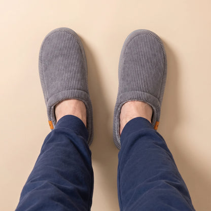 CUSHION COMFORT SLIPPERS worn