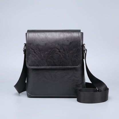 FLAP CROSSBODY BAG Black