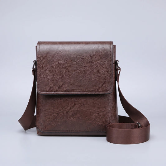 FLAP CROSSBODY BAG Coffee