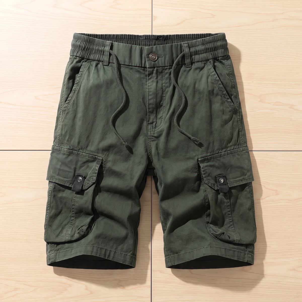 UTILITY POCKET SHORTS Green