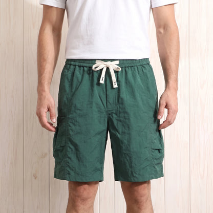 SNAP POCKET CARGO SHORTS worn
