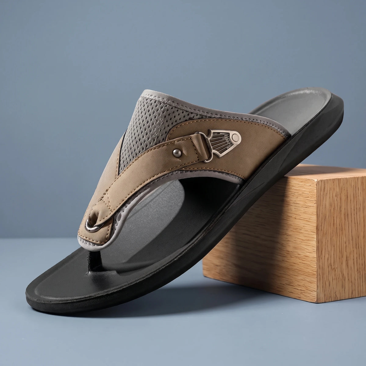 SOFT SOLE FLIP FLOPS Khaki