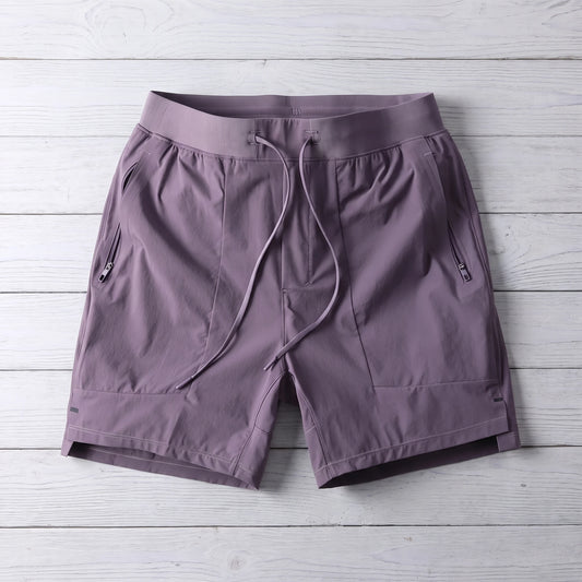 STRETCH TRAINING SHORTS Purple