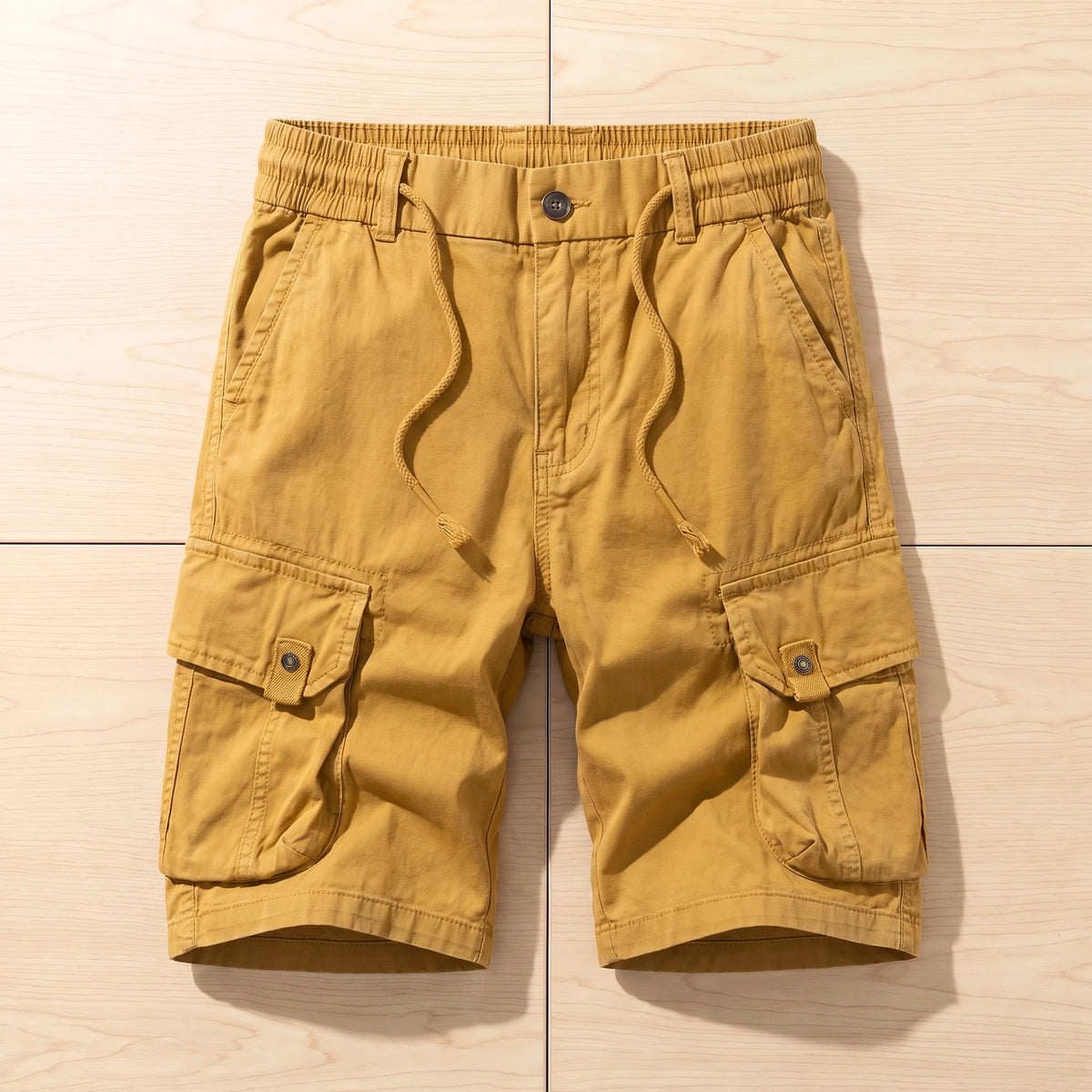 UTILITY POCKET SHORTS Yellow